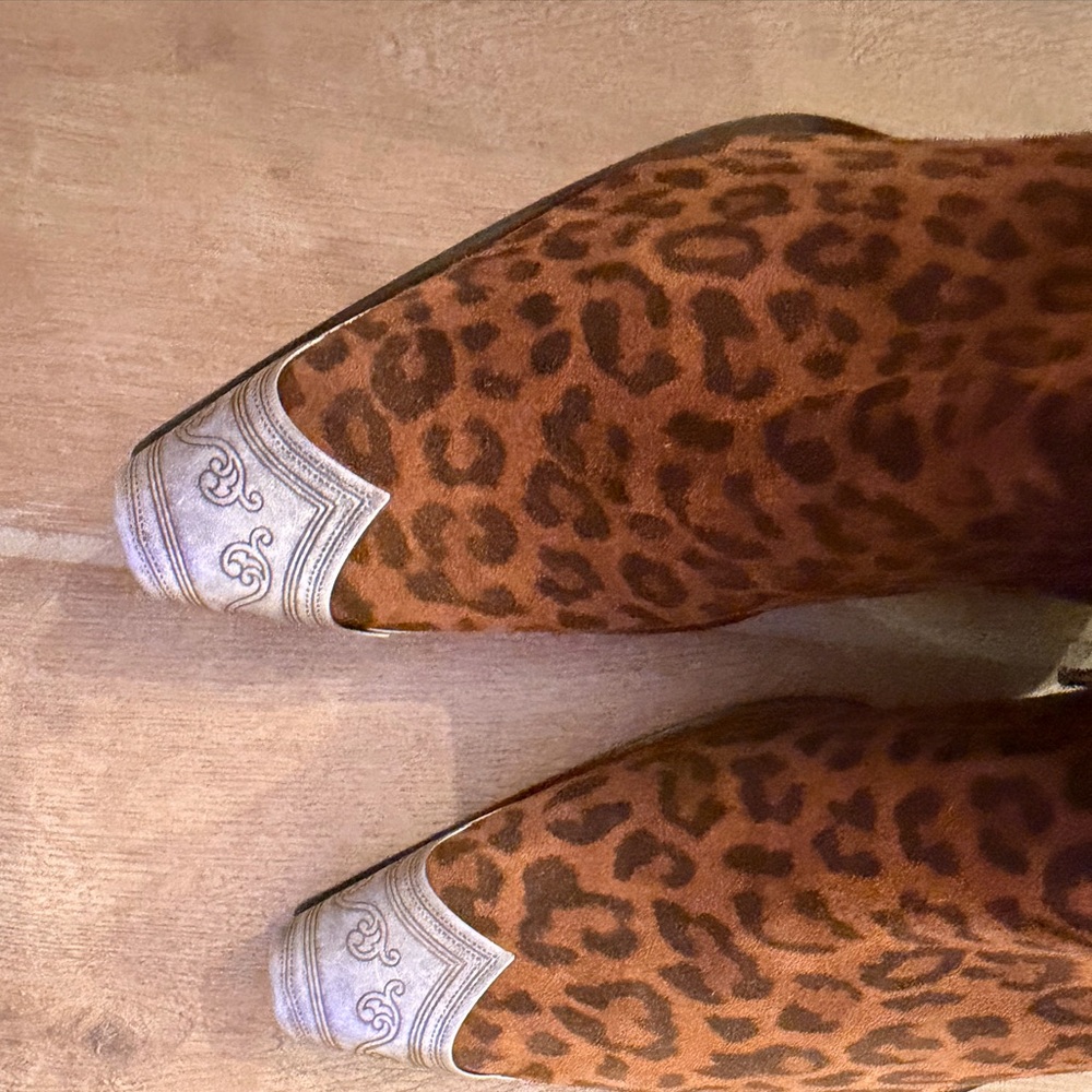 Free people Brayden Western Boot in animal print - Picture 4 of 5